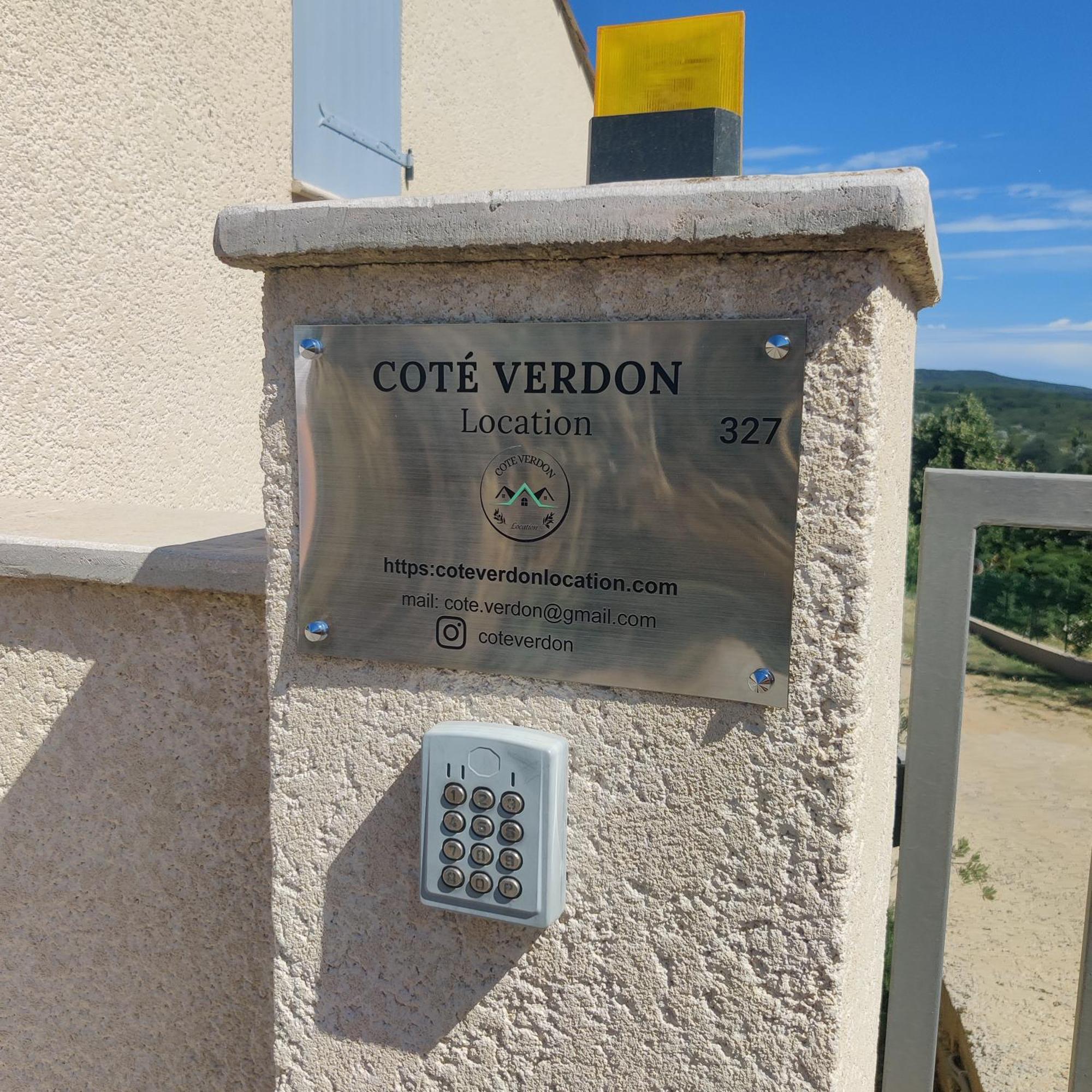 Cote Verdon 2 Quinson Eksteriør bilde